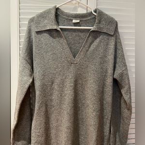 Abercombie & Fitch grey sweater dress- size small tall